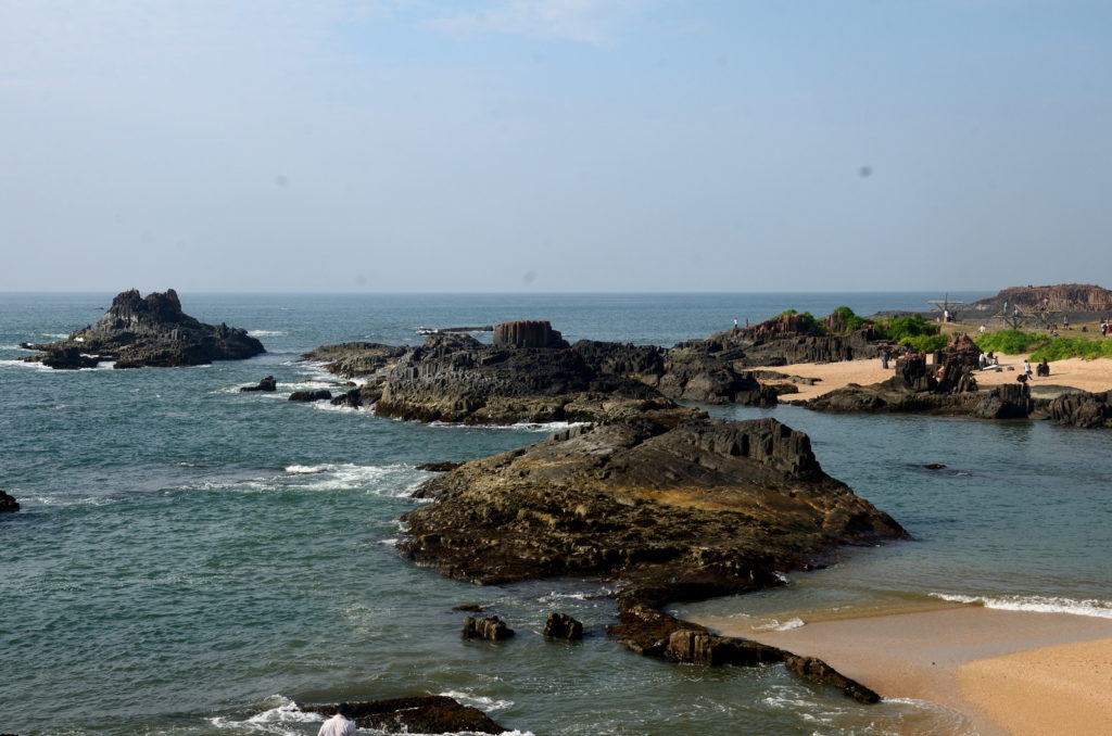 St. Mary's Island and its rock formations, Karnataka , India