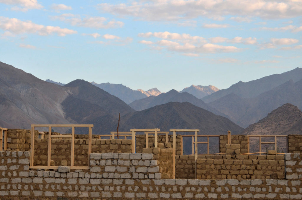 An incomplete house at Kargil.