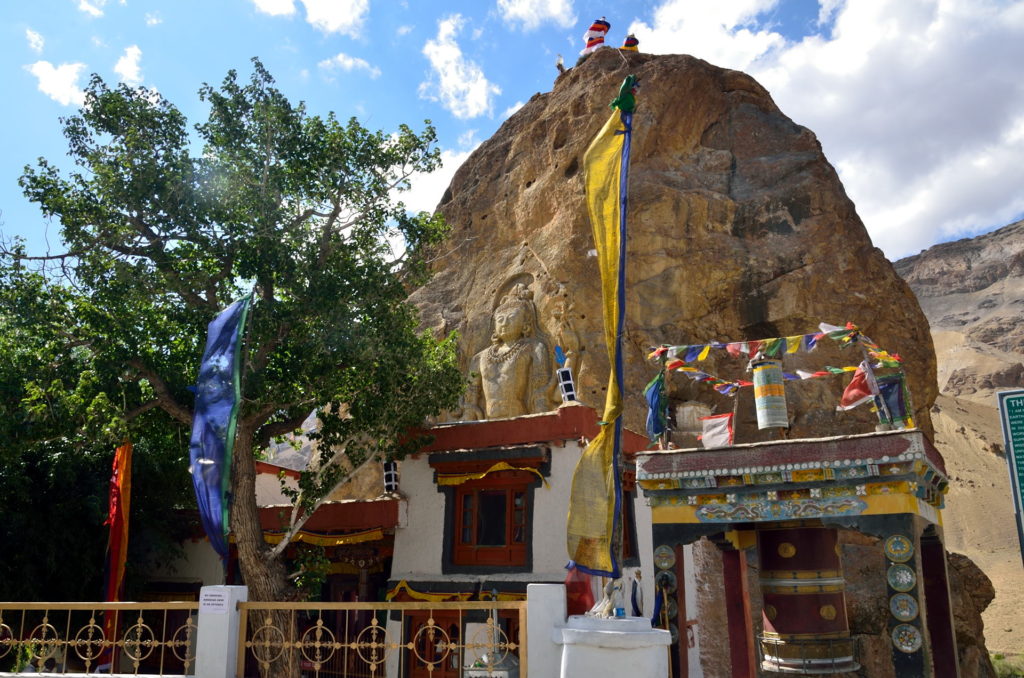 The Mulbekh Monastery, Kargil-Leh Road.