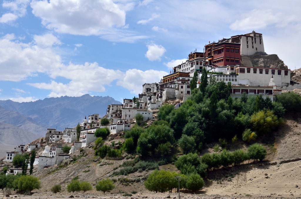 The Thiksy Monastery is another major monastery near Leh.
