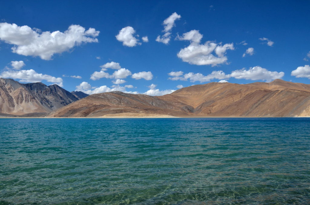 The Pangong Tso, Ladakh.