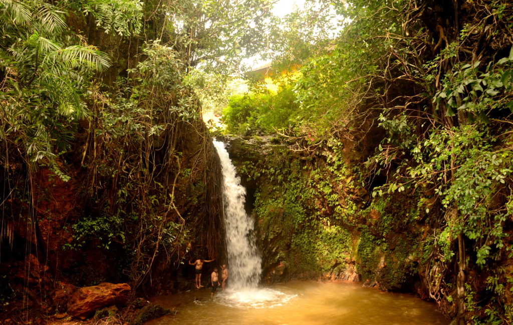 The secretive Apsarakonda Waterfall, Karnataka, India.